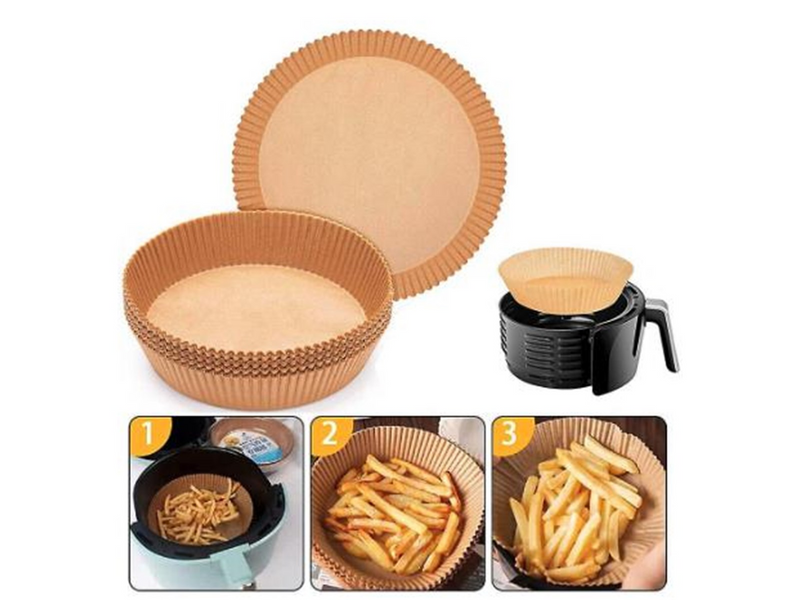 Scandinavian Collection - Airfryer paper moulds round - 100 pcs