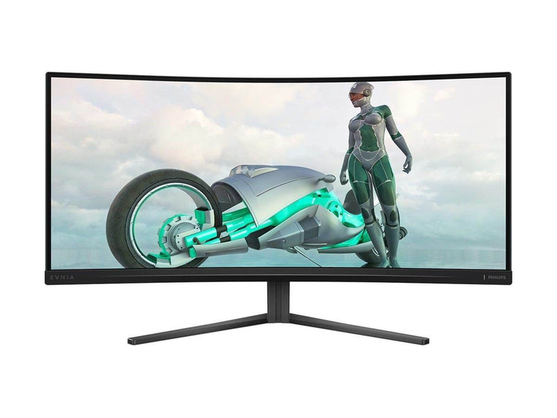 34" Philips Evnia 3000 - 3440x1440 (UWQHD) - 180Hz - Fast VA - HDR10 - Curved