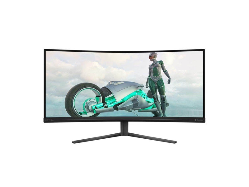 34" Philips Evnia 3000 - 3440x1440 (UWQHD) - 180Hz - Fast VA - HDR10 - Curved
