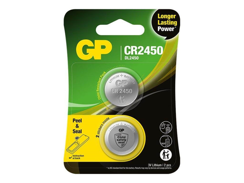 GP battery - 2 x CR2450 - Li