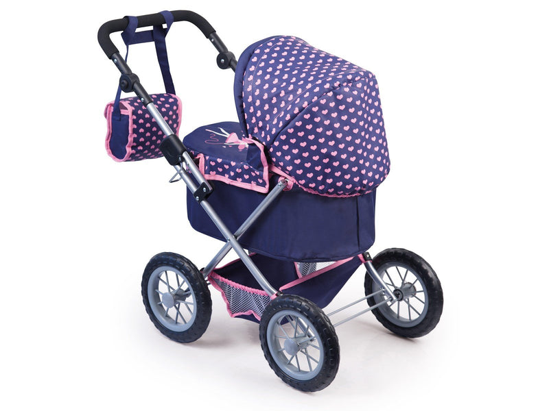 Bayer Design Doll's Pram Trendy - Navy (13052AA)