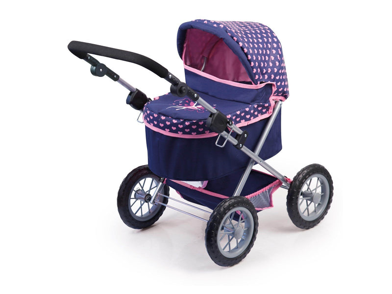 Bayer Design Doll's Pram Trendy - Navy (13052AA)
