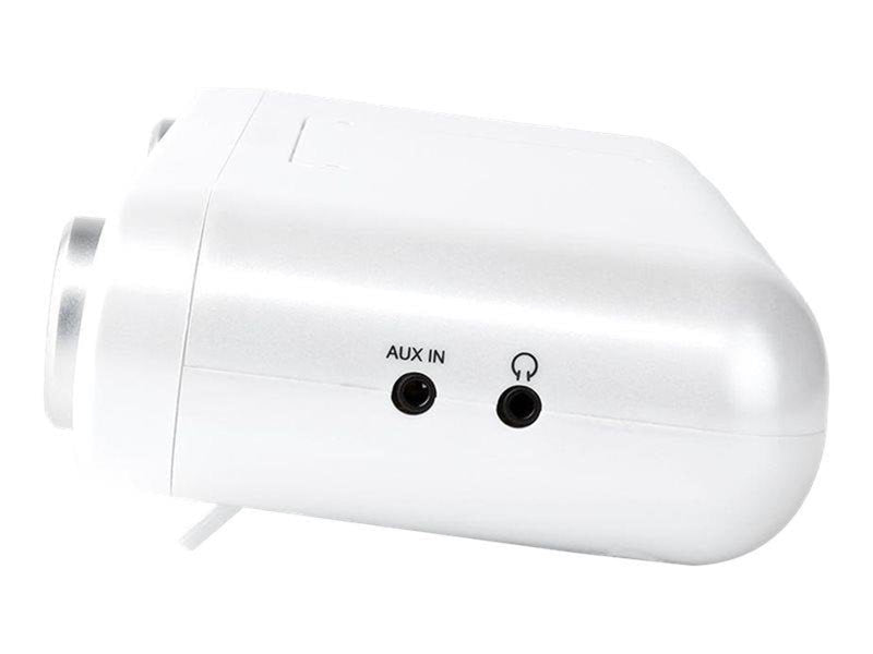 Nedis RDFM4000WT - clock radio - FM - Stereo