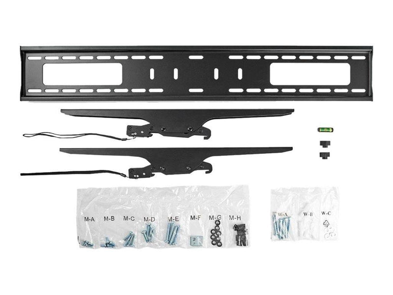 Nedis TVWM2170BK mounting kit - for TV - black 75 kg 100" 200 x 200 mm