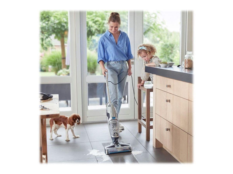 Bissell Handstaubsauger CrossWave C3 Select 3551N - vacuum cleaner - stick - black/blue/titanium