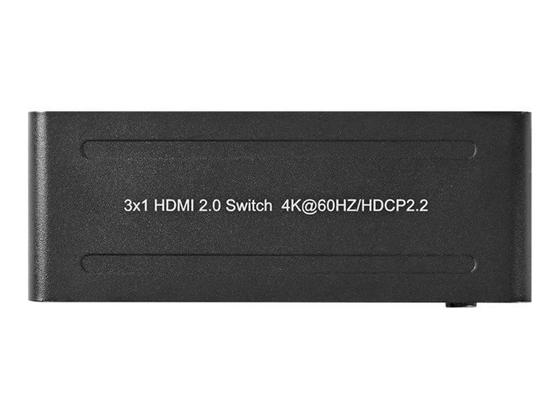 Nedis VSWI3473AT - video/audio switch - 3 ports