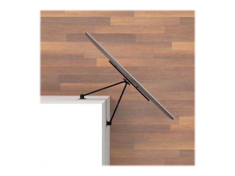 Nedis mounting kit - full-motion - for LCD TV - black 40 kg 70" 100 x 100 mm