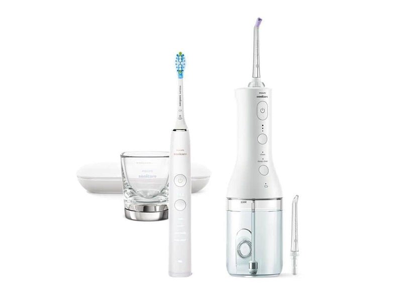 Philips Elektrische Zahnbürste Sonicare DiamondClean 9000 HX3886/41 - Oral irrigator - White