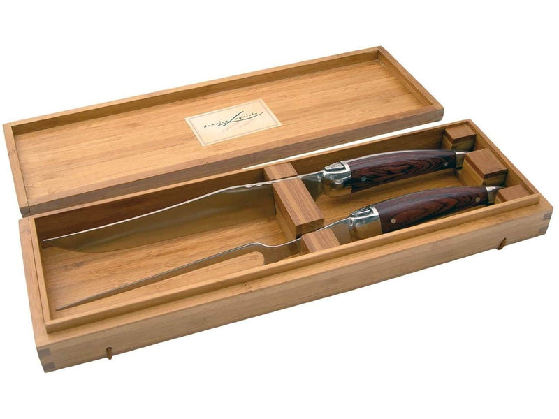 Laguiole Carving Set (Knife and Large Fork)