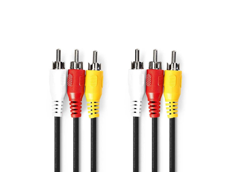 Nedis CVGL24300BK20 composite video cable