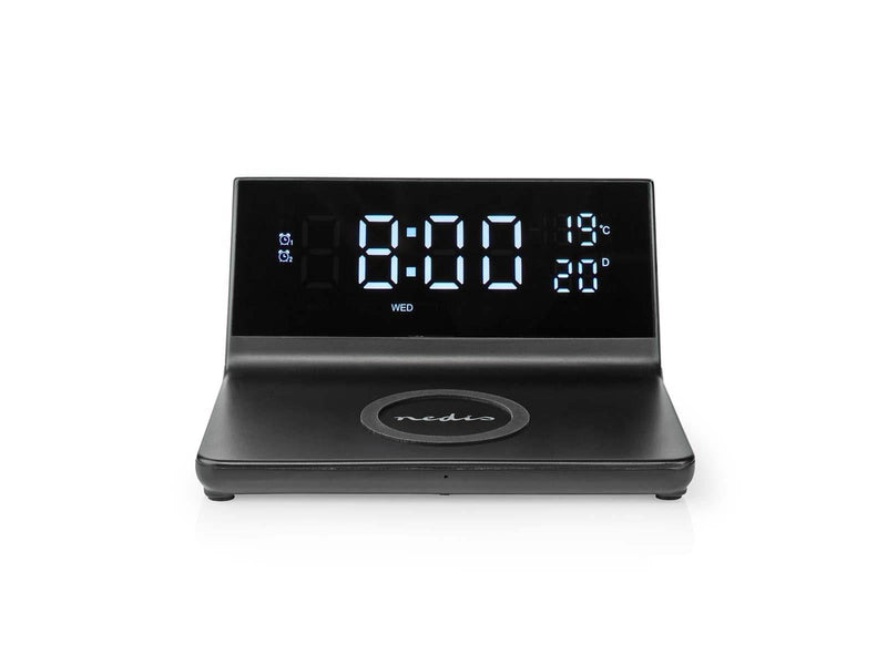 Nedis Alarm clock with wireless charging