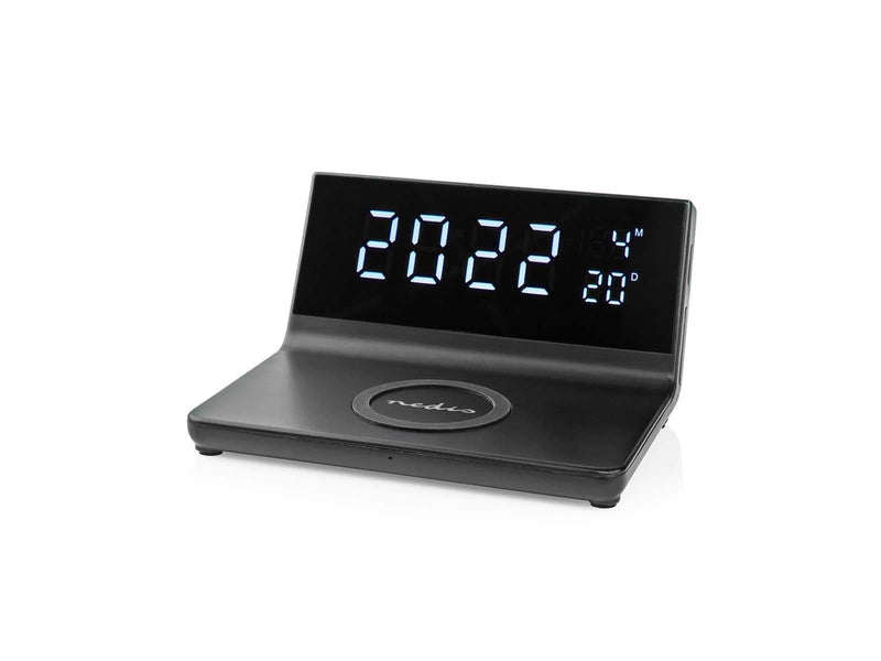 Nedis Alarm clock with wireless charging