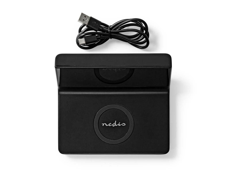 Nedis Alarm clock with wireless charging