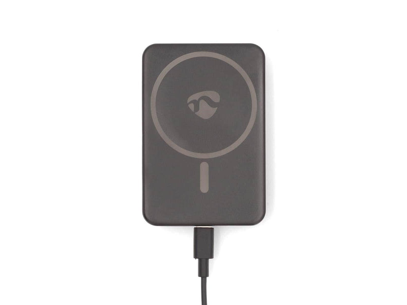 Nedis Powerbank | 5000 mAh | Wireless charging | 1.67 / 2.22 / 3.0 A Powerbank (Akku) - schwarz - 5000 mAh