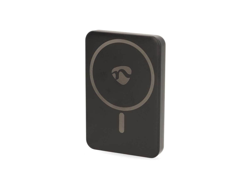 Nedis Powerbank | 5000 mAh | Wireless charging | 1.67 / 2.22 / 3.0 A Powerbank (Akku) - schwarz - 5000 mAh