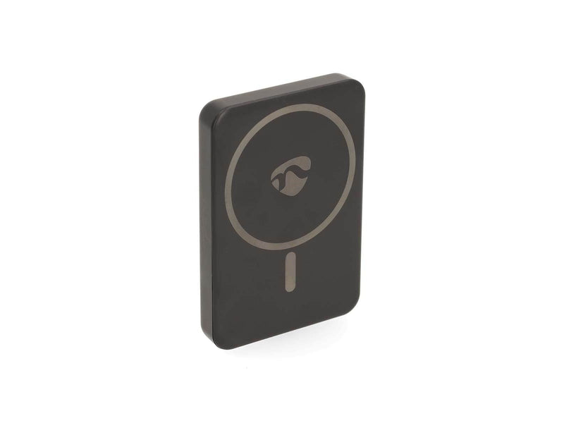 Nedis Powerbank | 5000 mAh | Wireless charging | 1.67 / 2.22 / 3.0 A Powerbank (Akku) - schwarz - 5000 mAh
