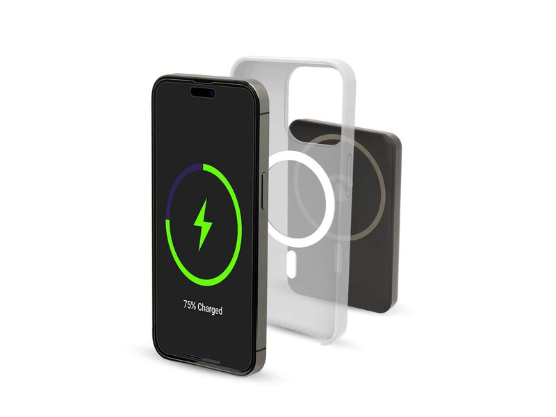 Nedis Powerbank | 5000 mAh | Wireless charging | 1.67 / 2.22 / 3.0 A Powerbank (Akku) - schwarz - 5000 mAh