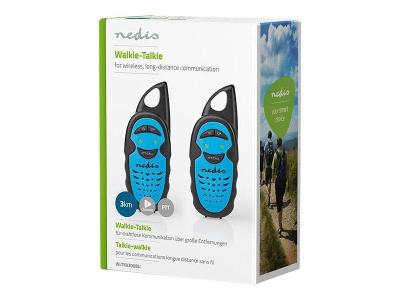 Nedis Walkie-Talkie WLTK0300BU two-way radio - PMR