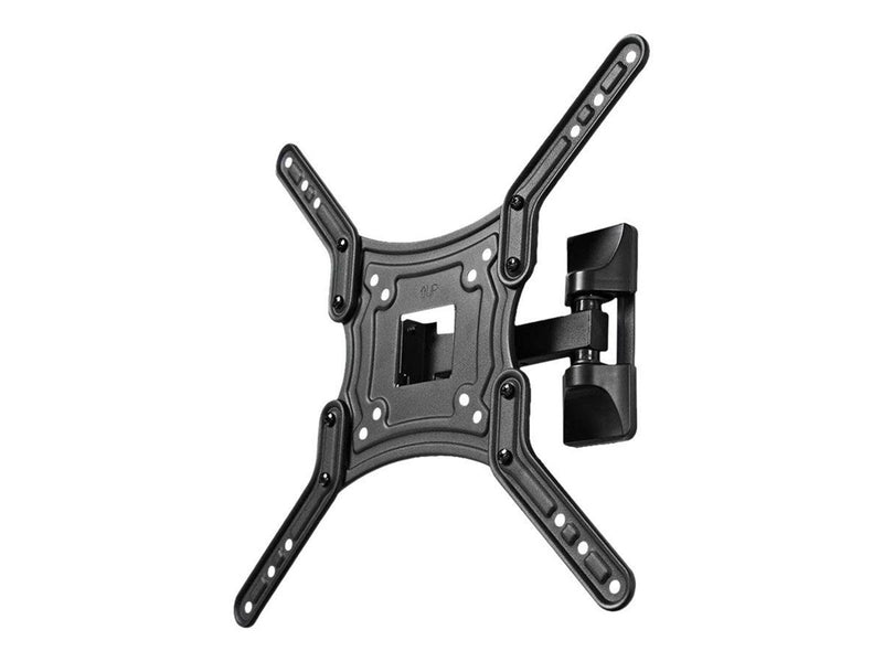 Nedis TVWM1430BK bracket - full-motion - for TV - black 30 kg 55" 100 x 100 mm