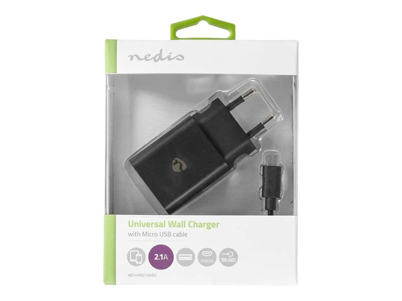Nedis WCHAM213ABK power adapter - USB - 10.5 Watt