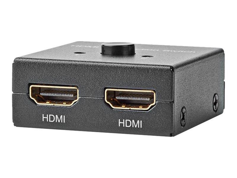 Nedis VSWI3482AT - video/audio switch - 2 ports
