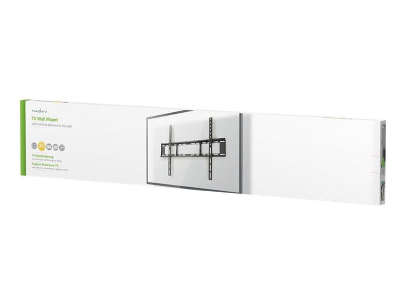 Nedis TVWM1051BK mounting kit - fixed - for TV - black 35 kg 70" 100 x 100 mm
