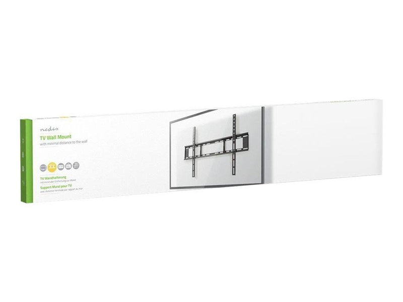 Nedis TVWM1051BK mounting kit - fixed - for TV - black 35 kg 70" 100 x 100 mm