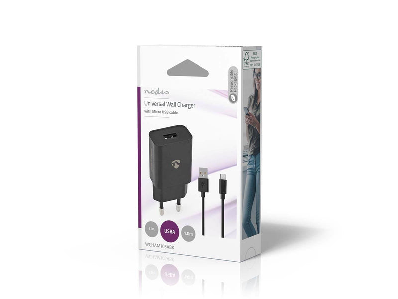 Nedis WCHAM105ABK mobile device charger
