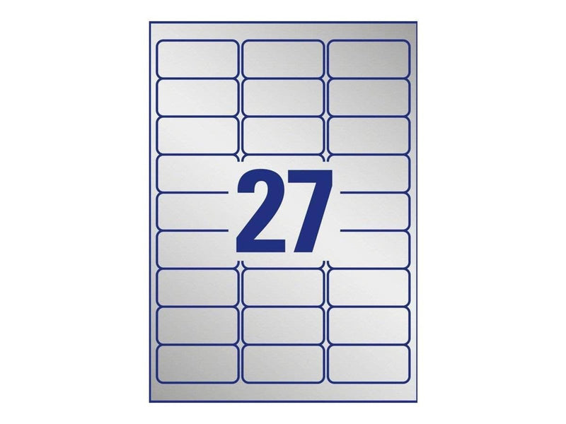 Avery Zweckform Heavy Duty L6011 - labels - matte - 216 label(s) - 63.5 x 29.6 mm - 78 g/m²