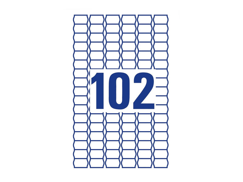 Avery Zweckform L3410REV - price tag labels - 2550 label(s) - 16 x 26 mm