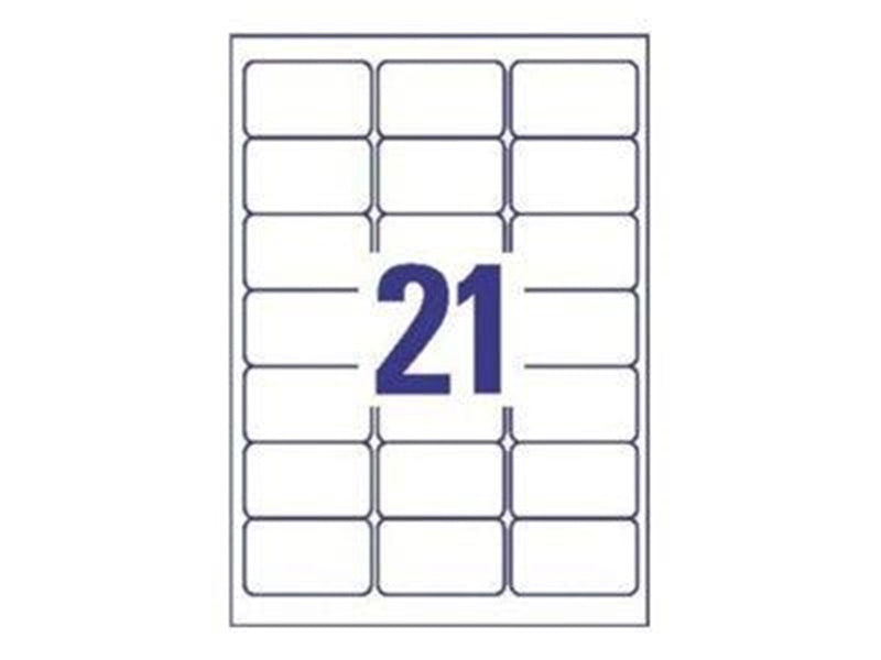 Avery - address labels - 525 label(s) - 63.5 x 38.1 mm