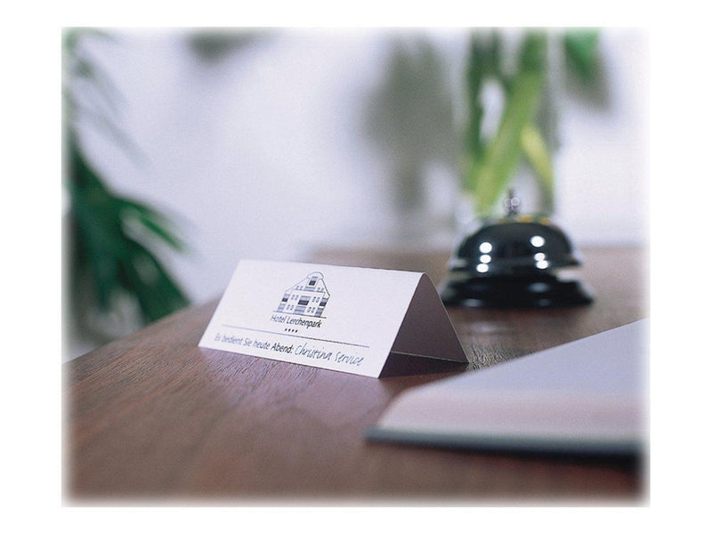 Avery Tent Card C32253 - table cards - 100 pcs. - 40 x 110 mm