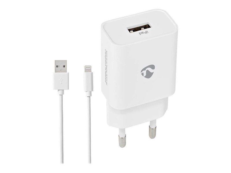 Nedis WCHAL242AWT power adapter - USB - 12 Watt