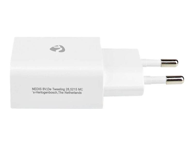 Nedis WCHAL242AWT power adapter - USB - 12 Watt