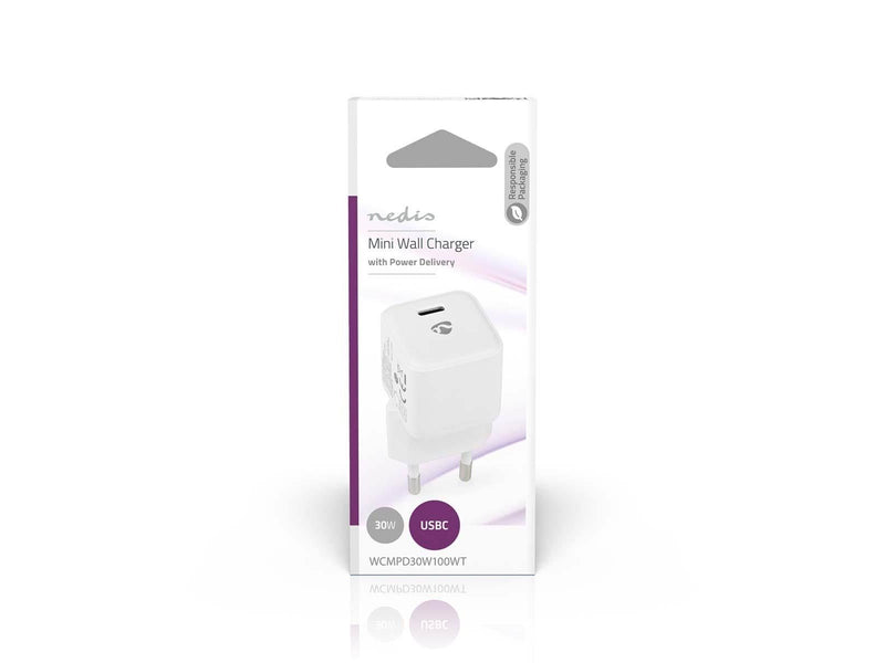 Nedis WCMPD30W100WT mobile device charger