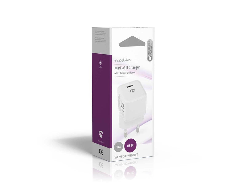 Nedis WCMPD30W100WT mobile device charger