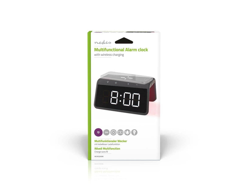 Nedis WCACQ30BK alarm clock