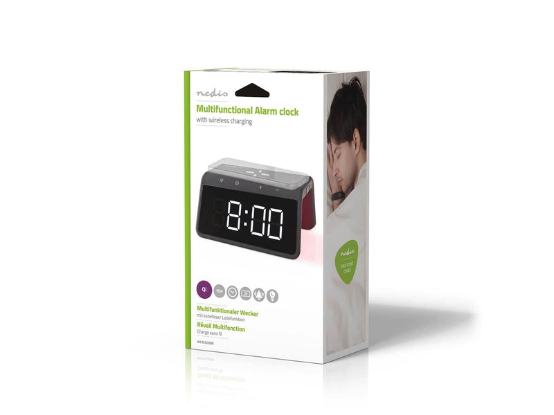 Nedis WCACQ30BK alarm clock