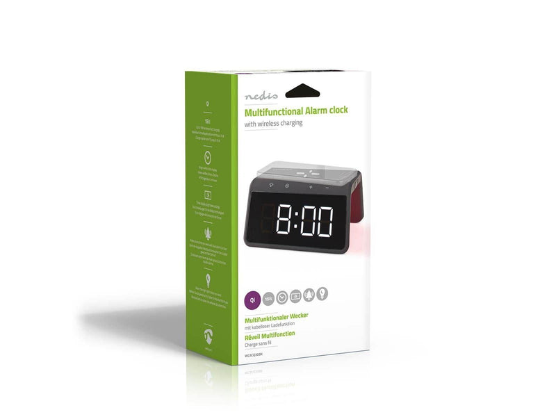 Nedis WCACQ30BK alarm clock