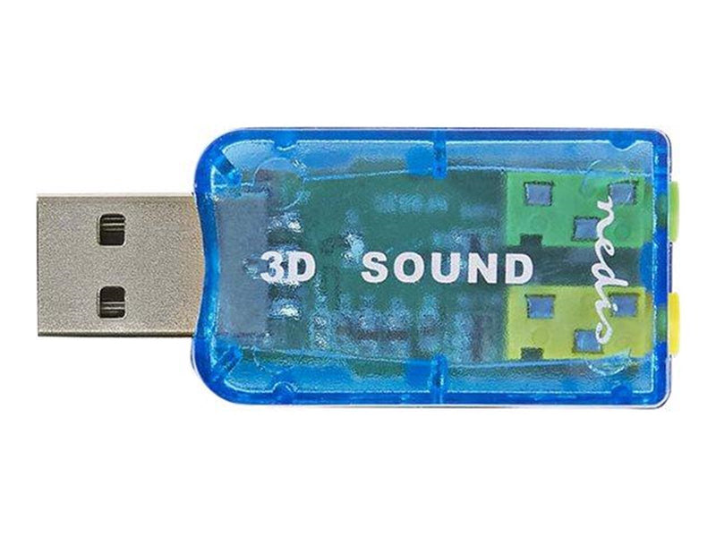 Nedis USCR10051BU - sound card