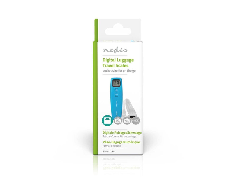 Nedis SCLU112BU luggage scales