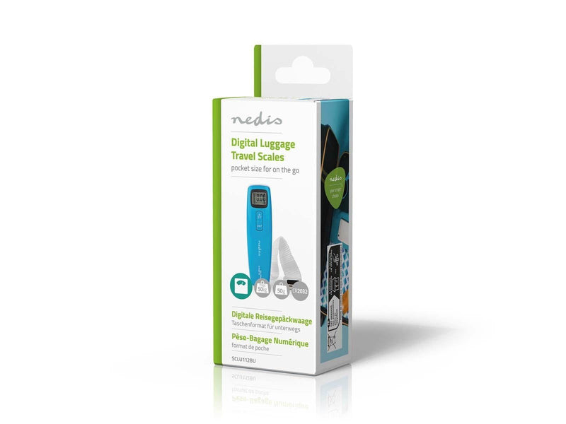 Nedis SCLU112BU luggage scales
