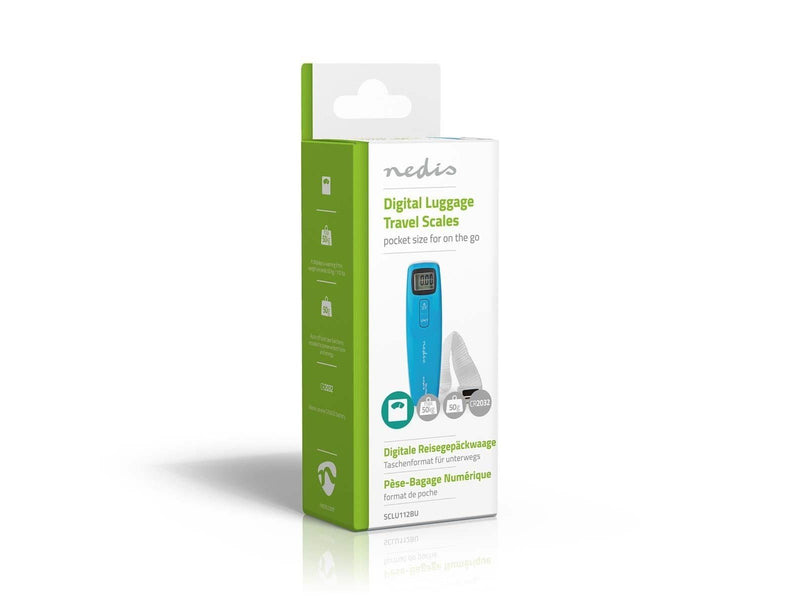 Nedis SCLU112BU luggage scales