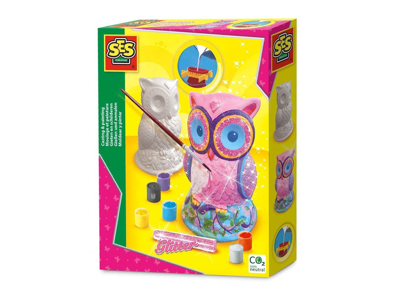 SES Creative Plaster Casting and Painting Owl