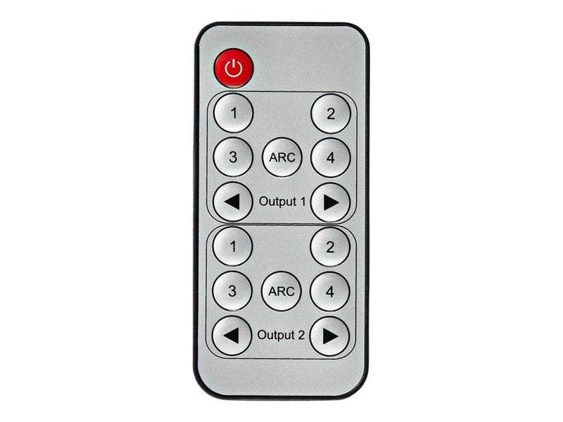 Nedis - video/audio switch - 4 x 2