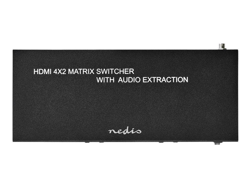 Nedis - video/audio switch - 4 x 2