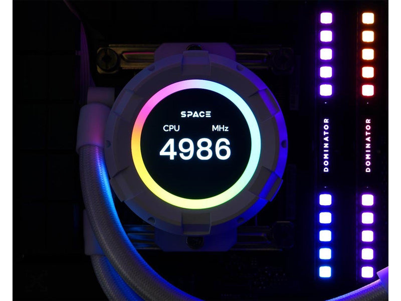 ID-Cooling SL360 XE WHITE - CPU-Wasserkühlung - Max 35 dBA