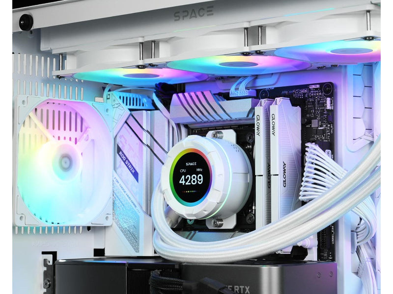 ID-Cooling SL360 XE WHITE - CPU-Wasserkühlung - Max 35 dBA