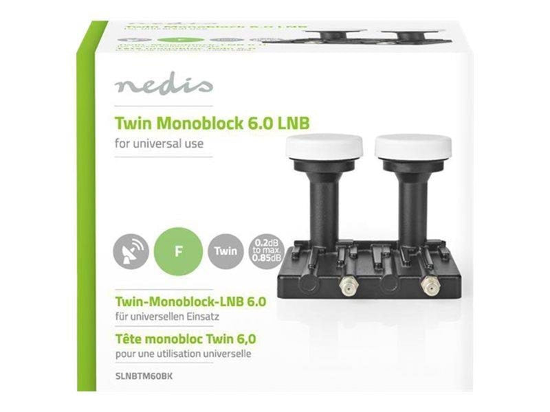 Nedis SLNBTM60BK - low-noise block converter