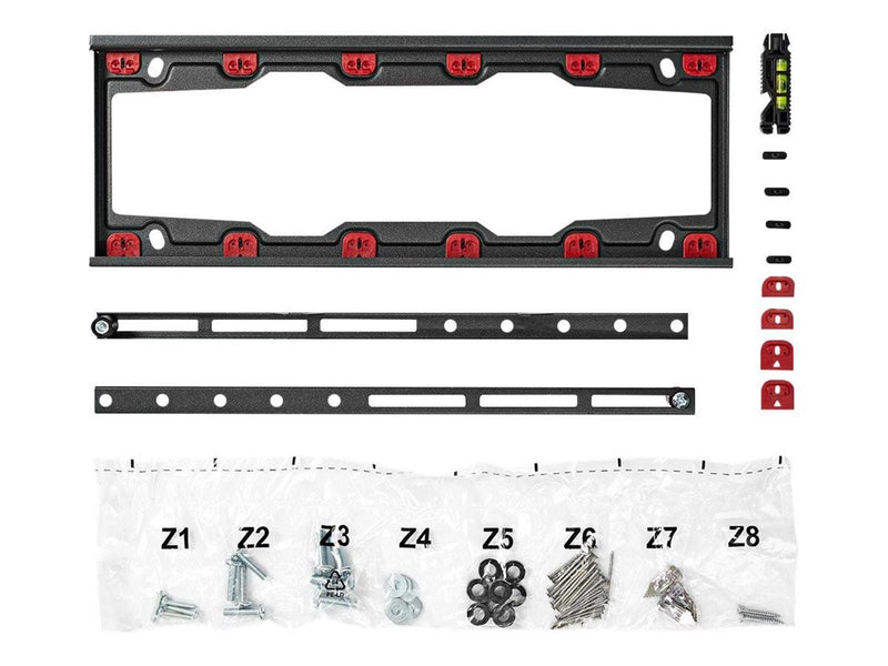 Nedis TVWM4030BK bracket - fixed - for LCD TV - black 35 kg 55" 100 x 100 mm